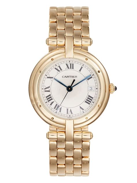 round cartier watch|cartier watch round face.